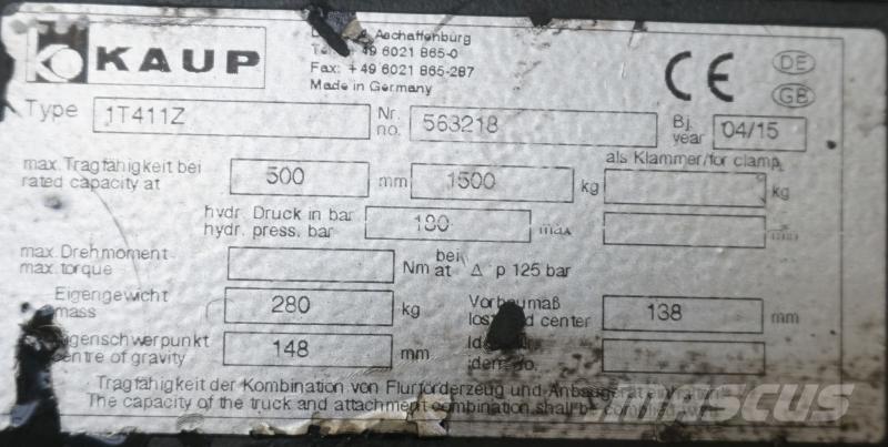 Kaup 1T411Z Annet ekstrautstyr og deler