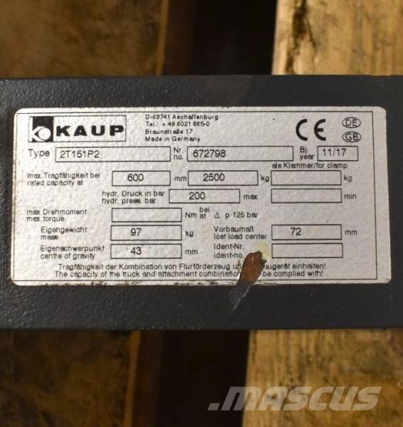 Kaup 2T151P2 Annet ekstrautstyr og deler