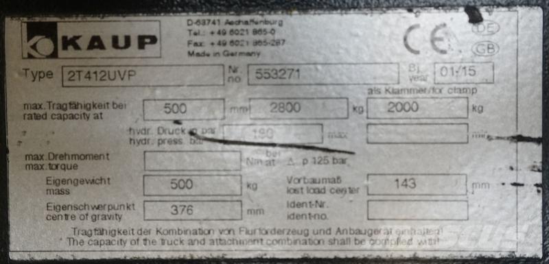 Kaup 2T412UVP Annet ekstrautstyr og deler