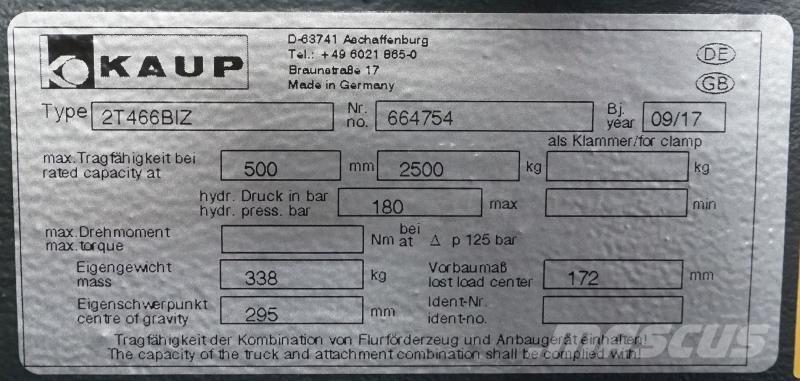 Kaup 2T466BIZ Annet ekstrautstyr og deler