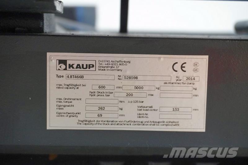 Kaup 4,8T 466B Annet ekstrautstyr og deler