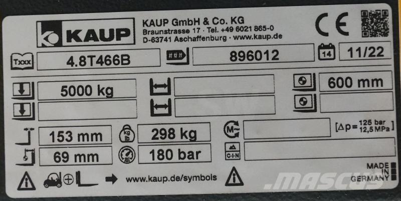 Kaup 4,8T466B Annet ekstrautstyr og deler