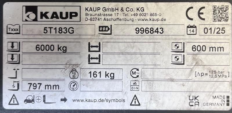 Kaup 5T183G Annet ekstrautstyr og deler