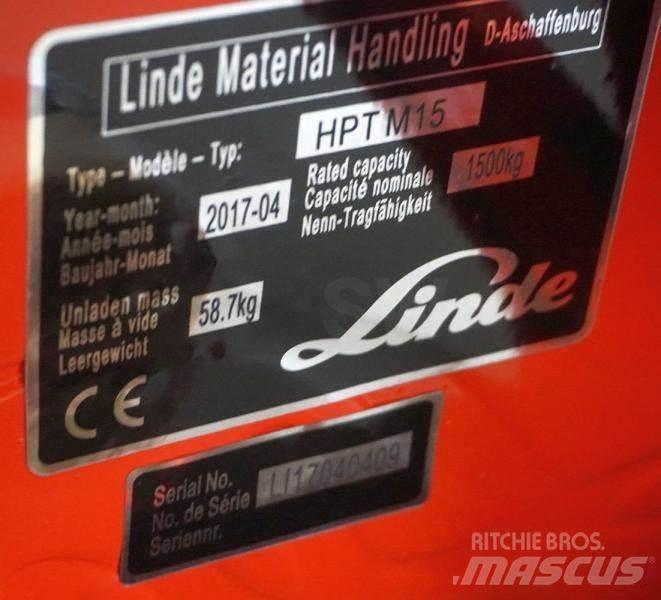 Linde HPT M 15 Jekketralle