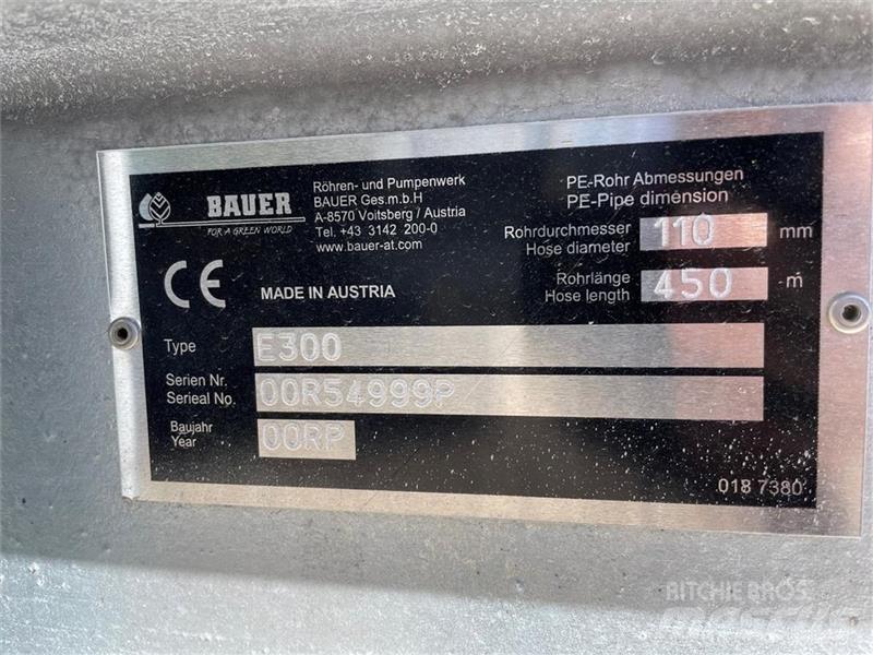 Bauer E 300 Vanningssystem