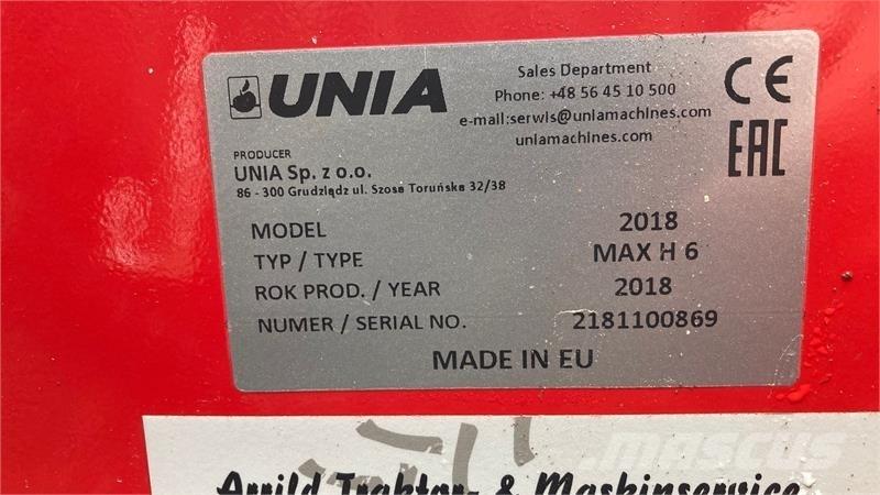 Unia Max H 6 Harver