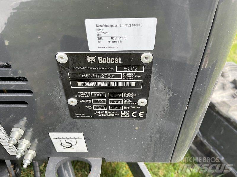 Bobcat E 20z Minigravere <7t