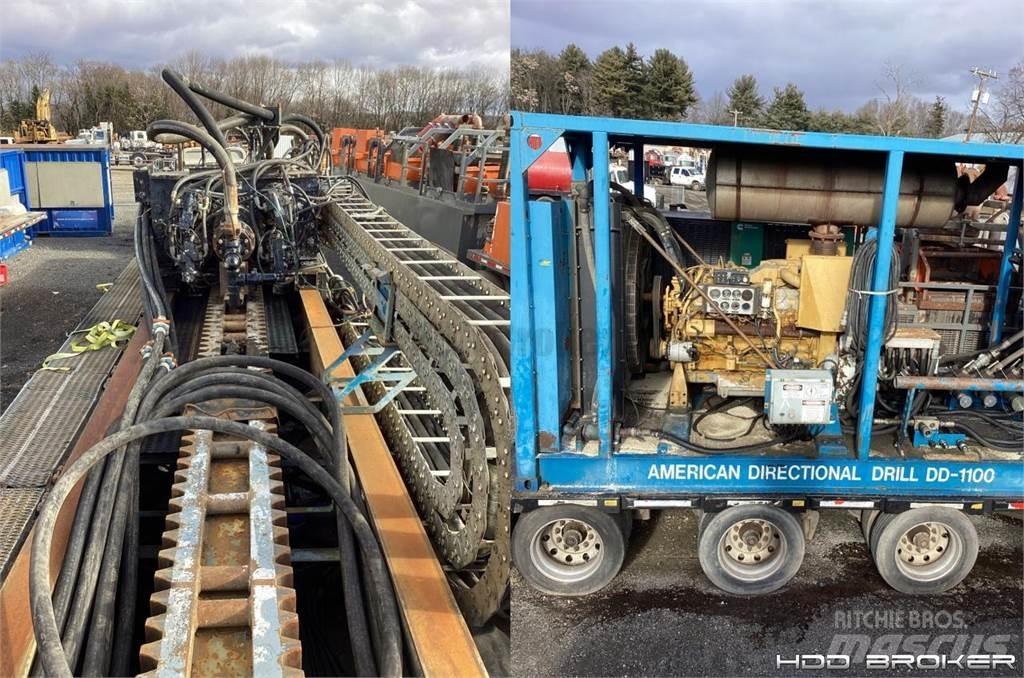 American Augers DD-1100 Horisontal borerigg utstyr