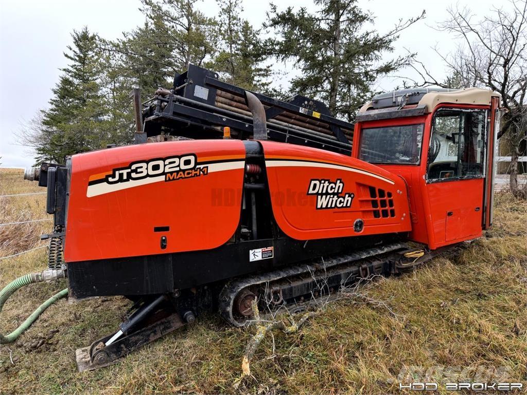 Ditch Witch JT3020 Mach 1 Horisontal borerigg utstyr