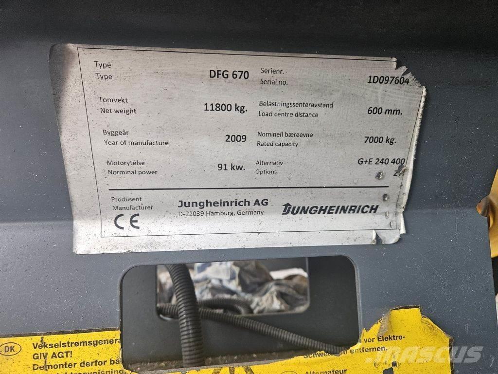 Jungheinrich DFG670 Diesel Trucker