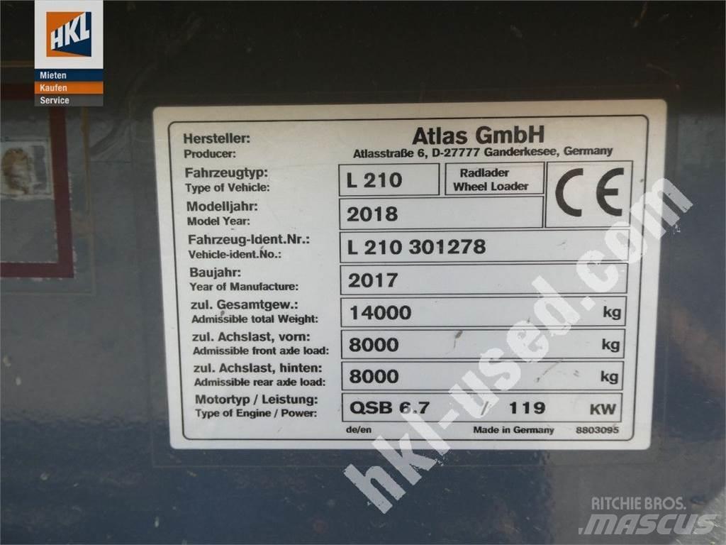 Atlas L 210 Hjullastere