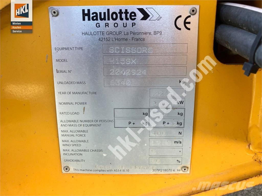 Haulotte H 15 SX Anlegg - Annet