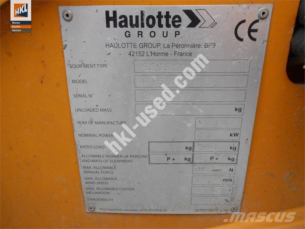 Haulotte H 15 SX Anlegg - Annet