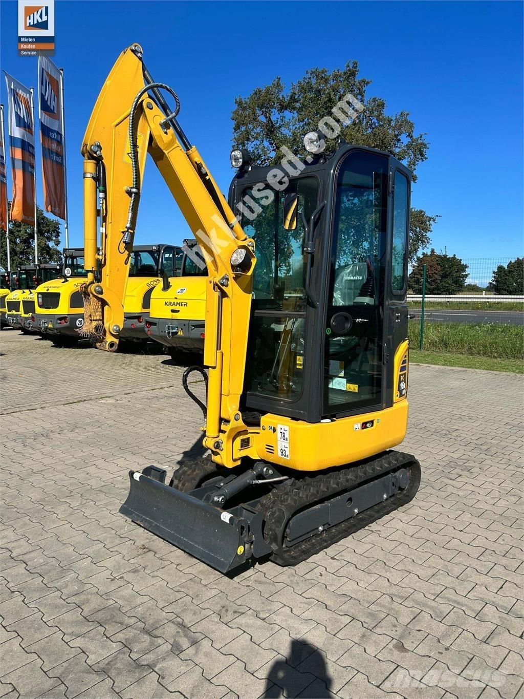 Komatsu PC 16 R-3HS Minigravere <7t