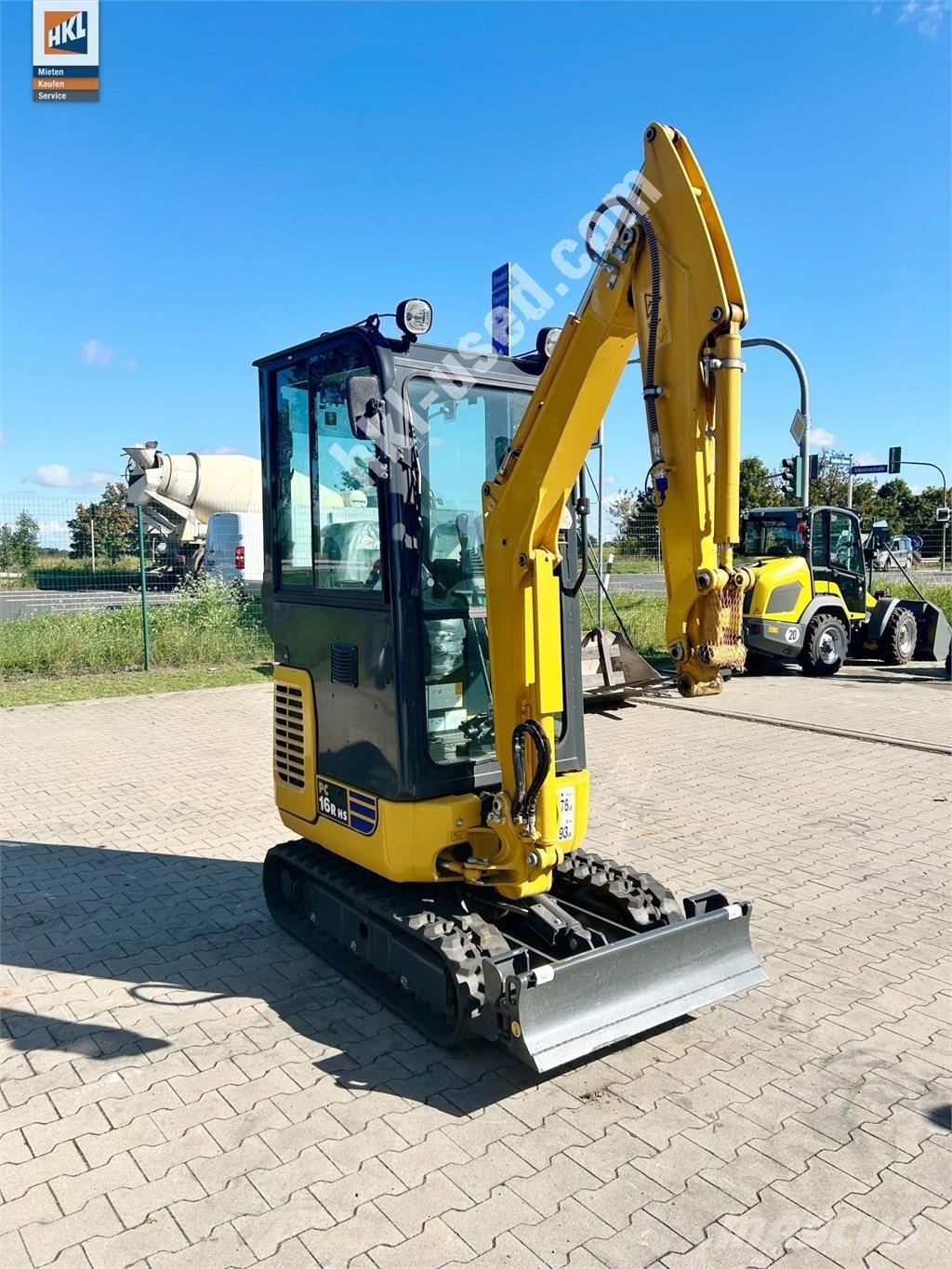 Komatsu PC 16 R-3HS Minigravere <7t