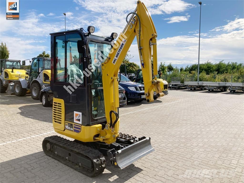 Komatsu PC 16 R-3HS Minigravere <7t