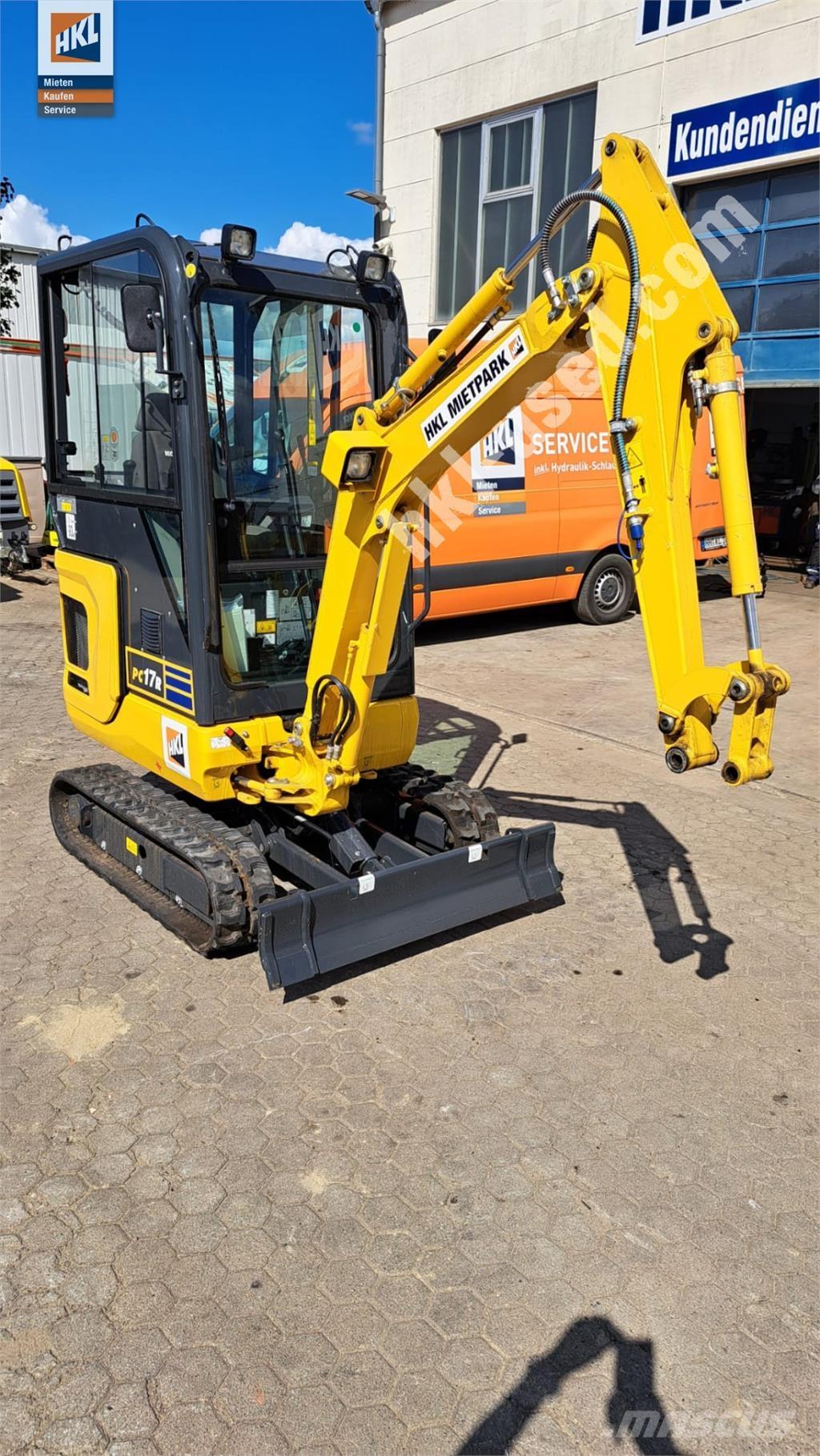 Komatsu PC 17 R-5 Minigravere <7t