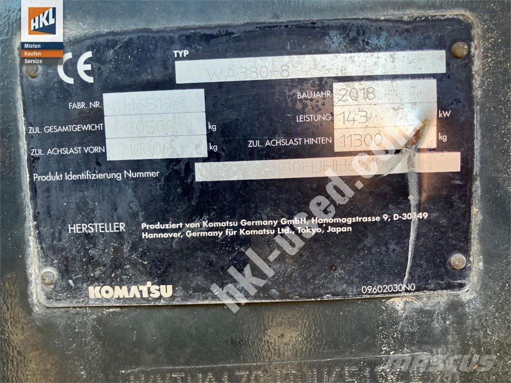 Komatsu WA 380-8 Hjullastere