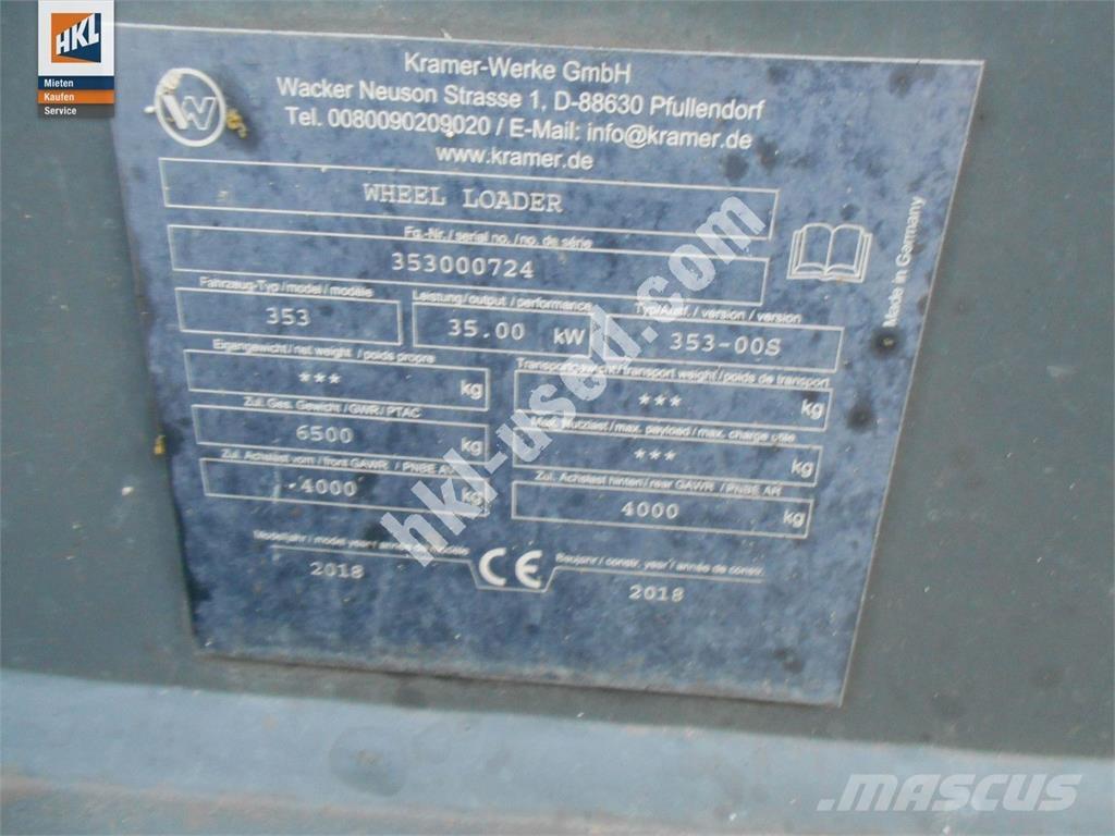 Kramer 5075 Hjullastere