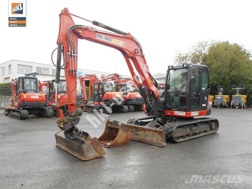 Kubota KX 080-4 Minigravere <7t