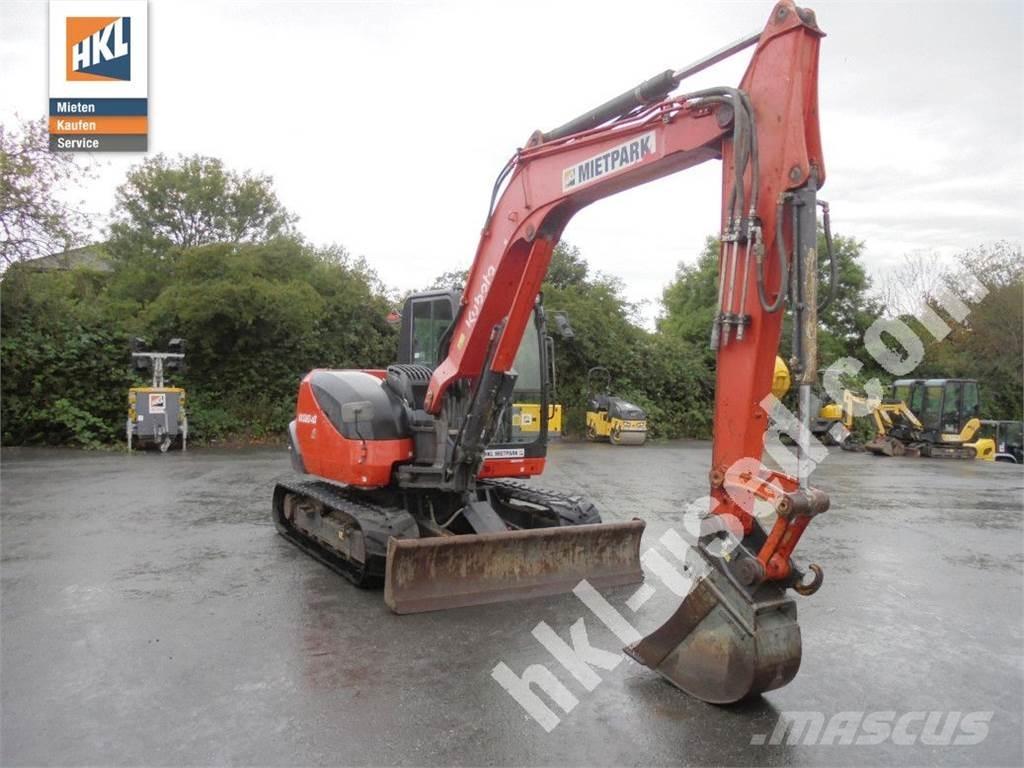 Kubota KX 080-4 Minigravere <7t