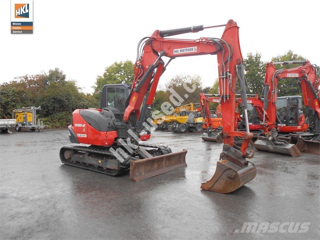 Kubota KX 080-4 Minigravere <7t