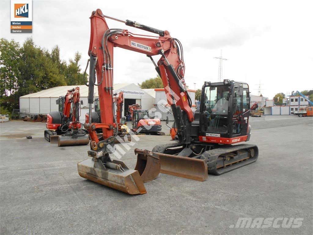 Kubota KX 080-4 Minigravere <7t
