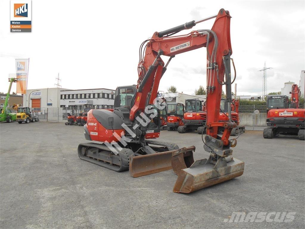 Kubota KX 080-4 Minigravere <7t