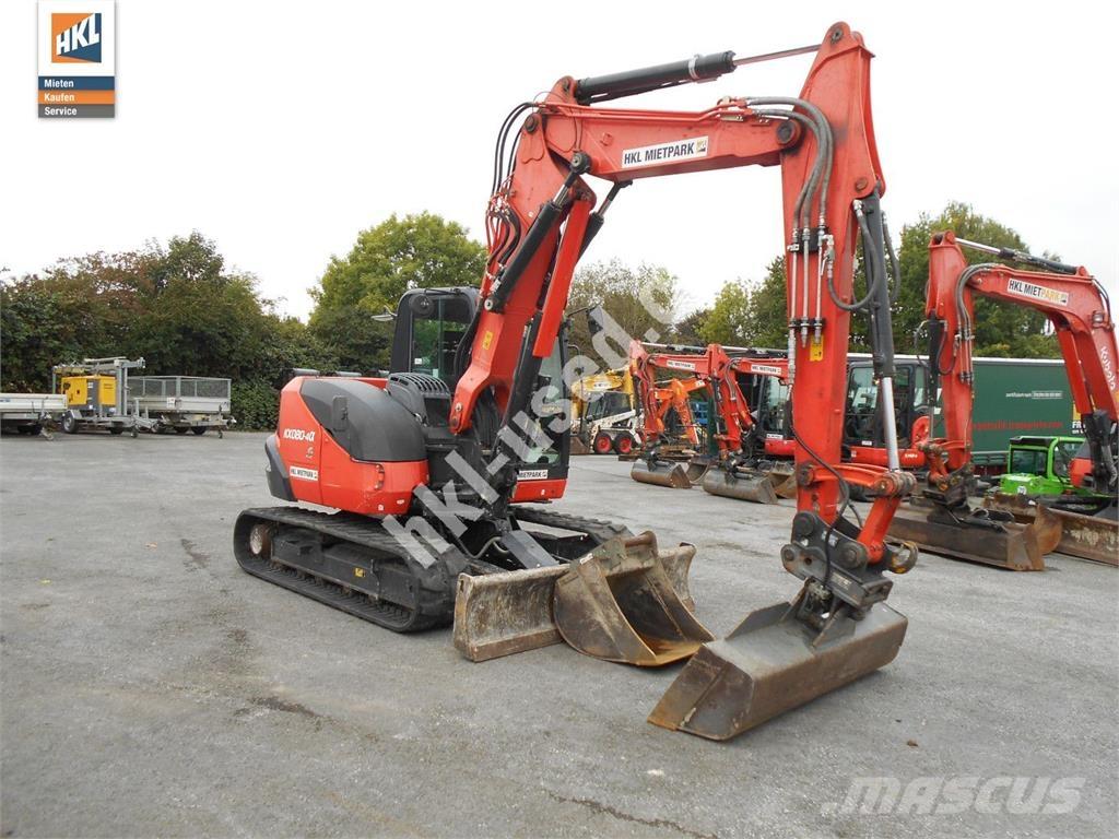Kubota KX 080-4 Minigravere <7t
