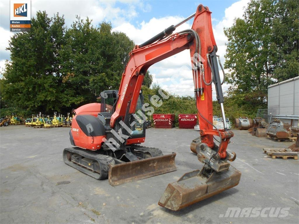 Kubota KX 080-4 Minigravere <7t