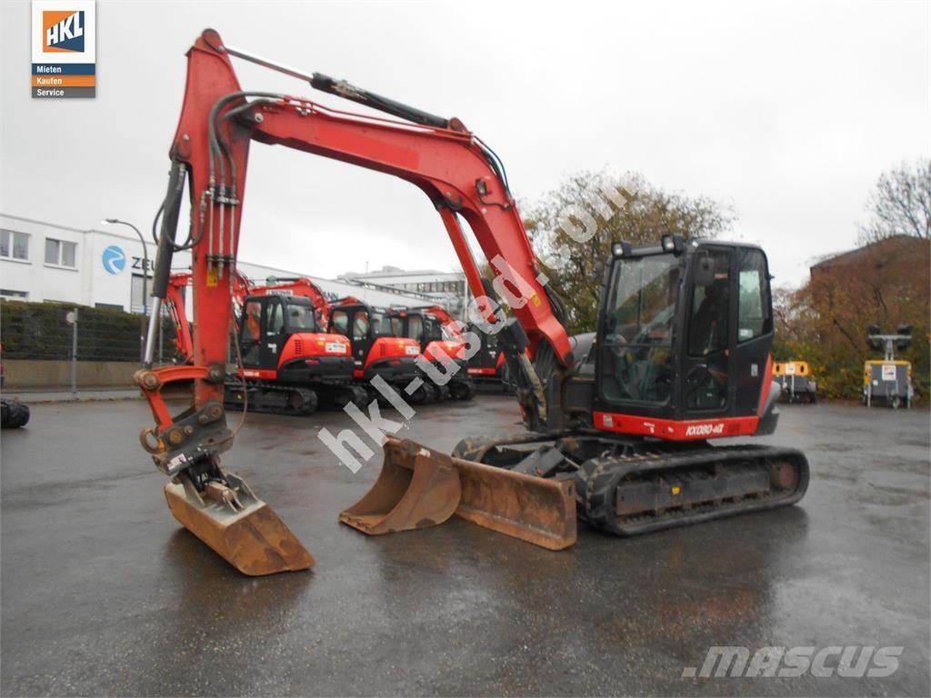 Kubota KX 080-4 Minigravere <7t