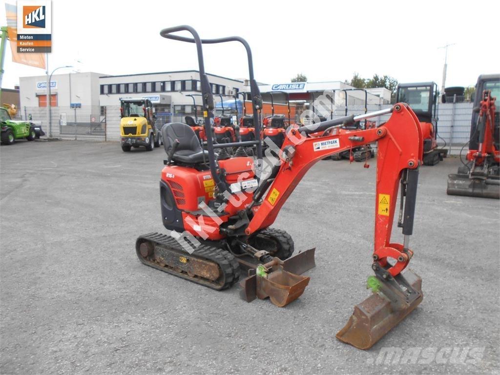 Kubota U 10-3 Minigravere <7t