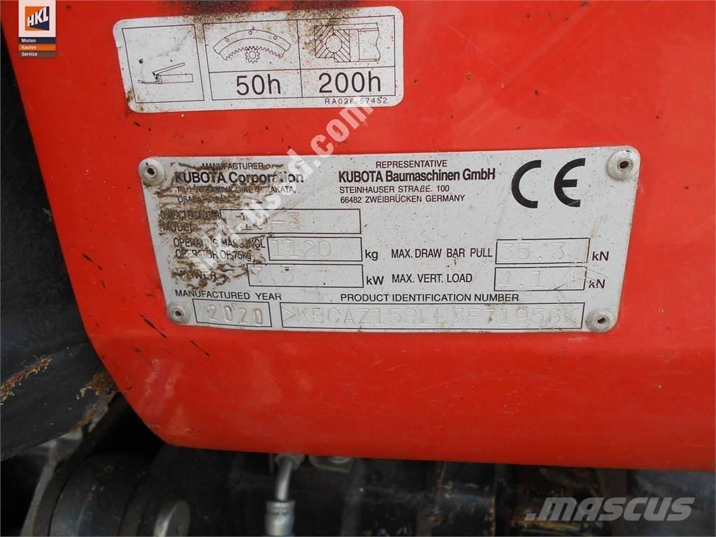 Kubota U 10-3 Minigravere <7t