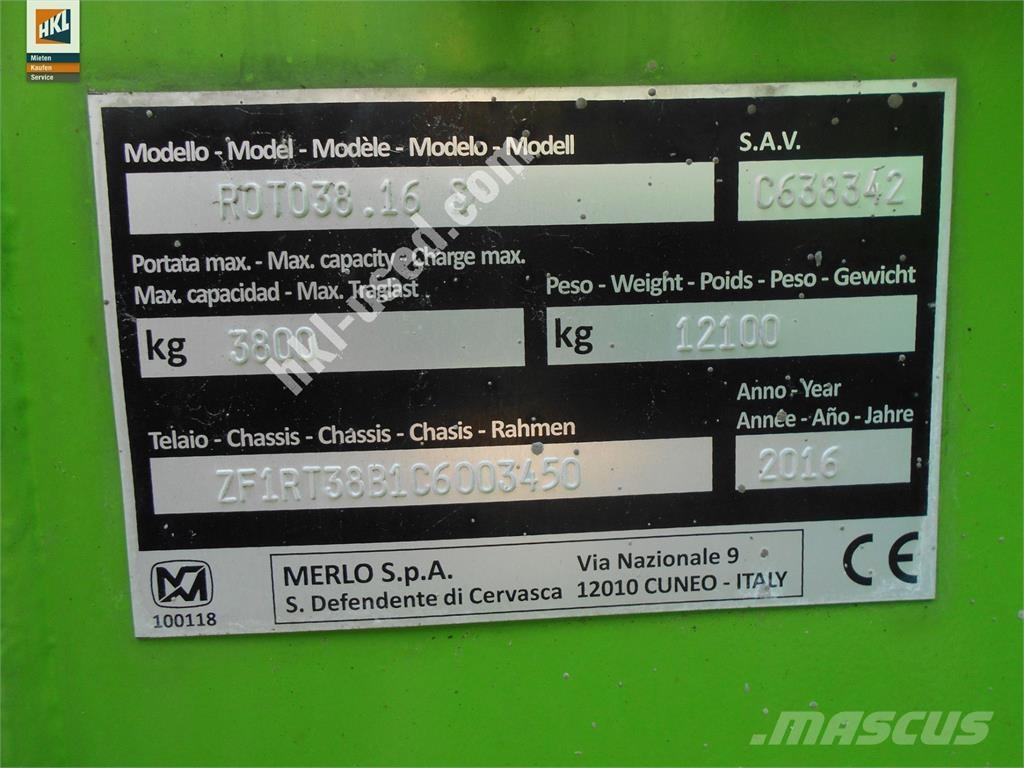 Merlo ROTO 38.16 S Teleskoplastere