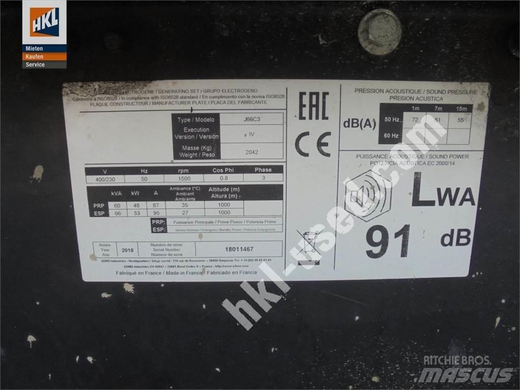 Sdmo J 66 C3 Andre Generatorer