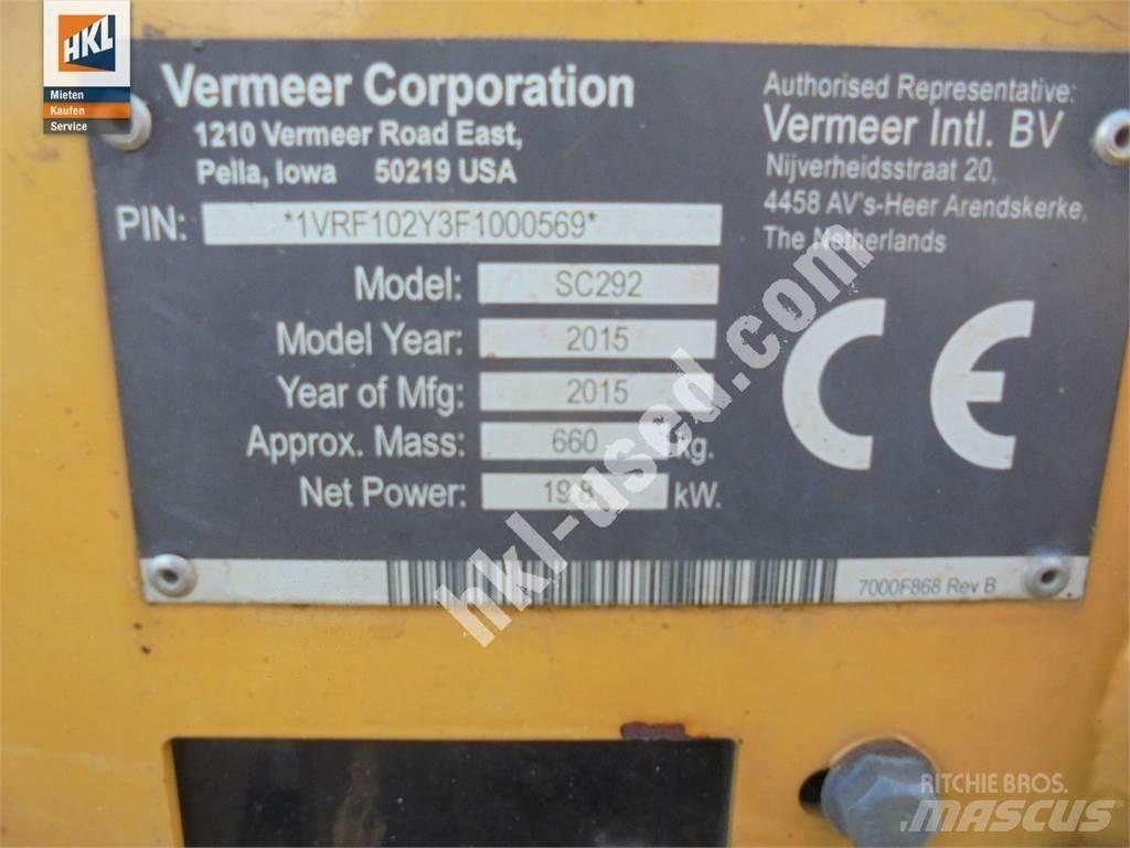 Vermeer SC 292 Anlegg - Annet