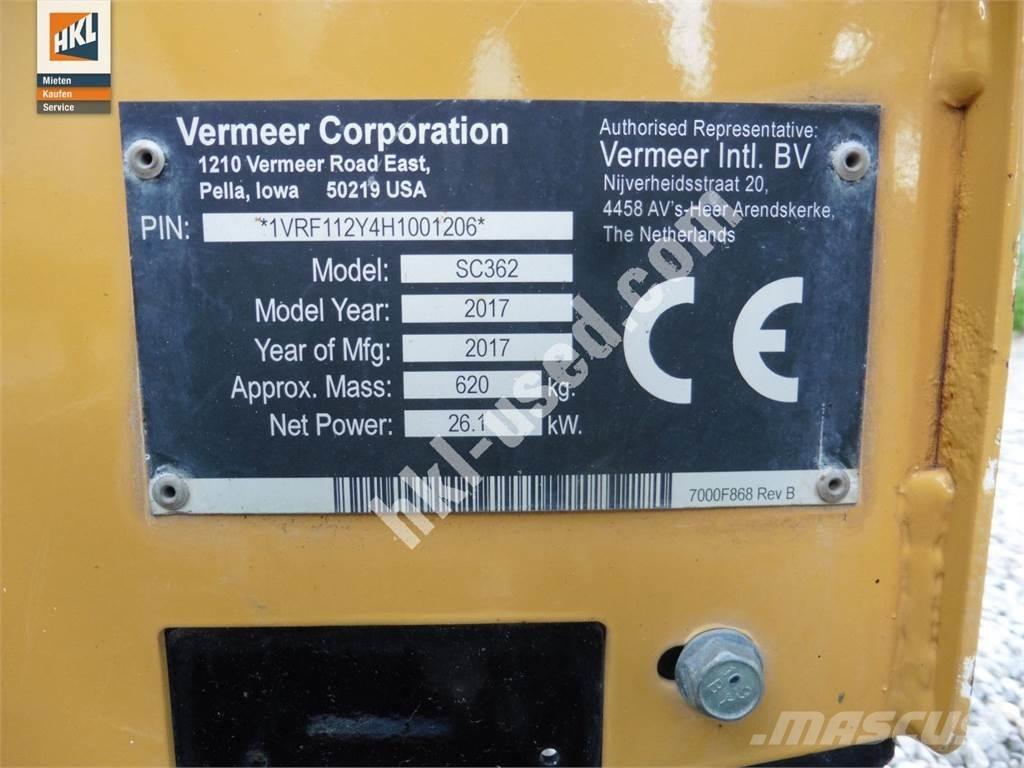 Vermeer SC 362 Anlegg - Annet