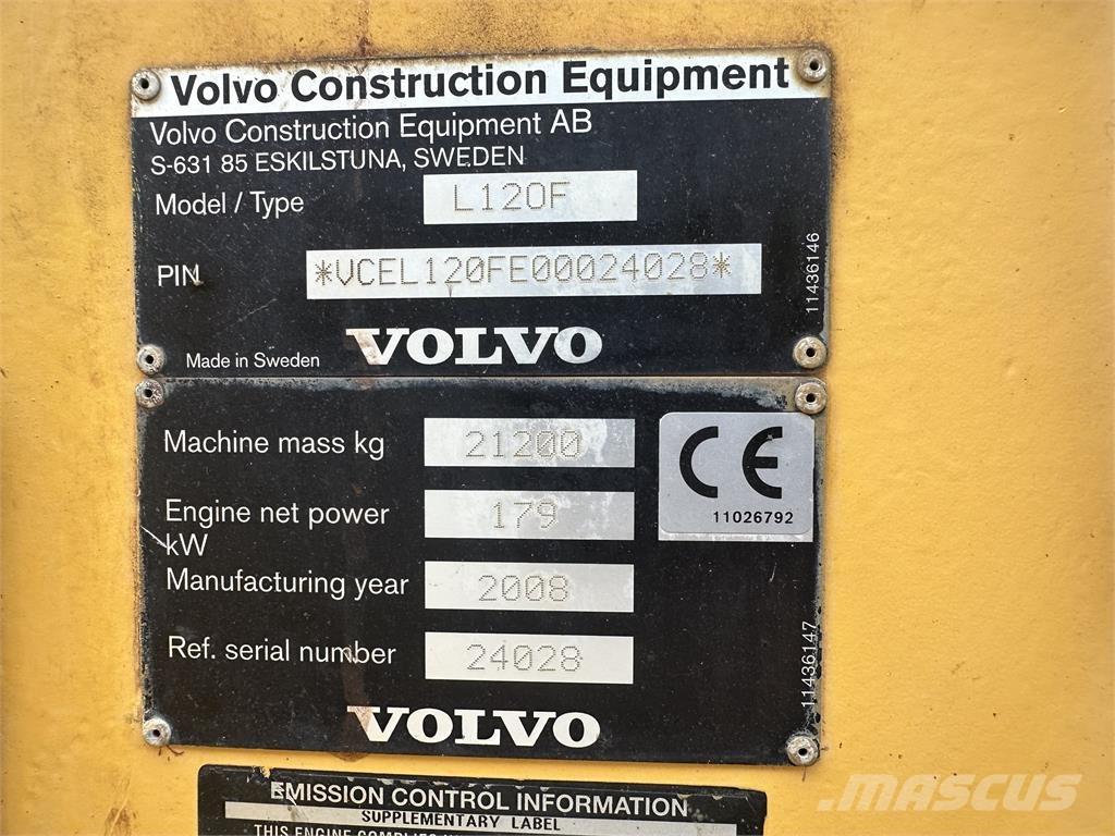 Volvo L120F Hjullastere