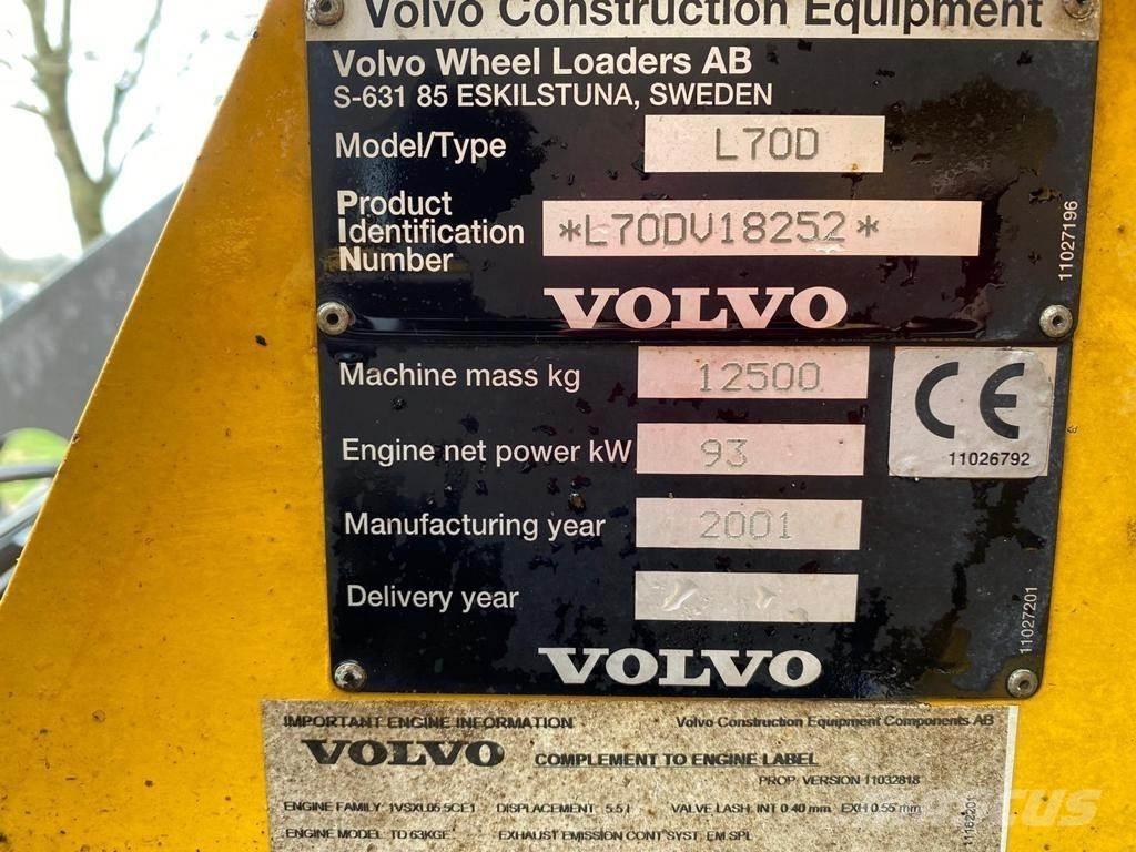 Volvo L70D Hjullastere
