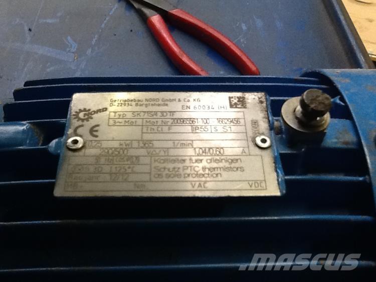  0,25 kW Nord E-Motor Motorer