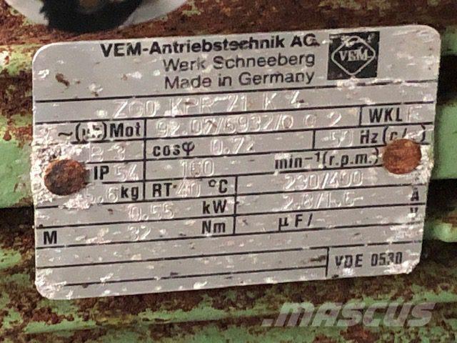  0,55 kW VEM E-Motor Motorer