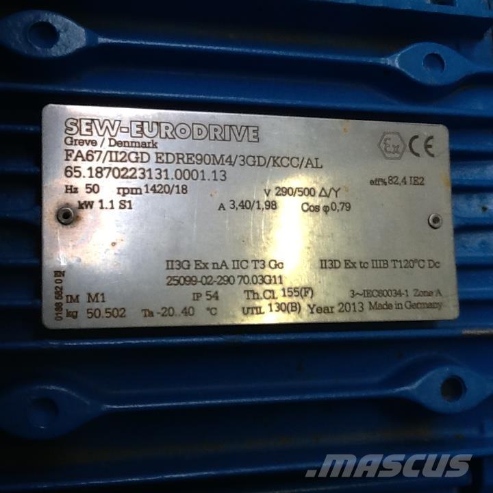  1,1 kW SEW E-Motor Motorer