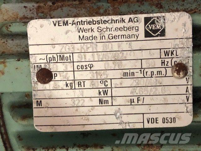  1,1 kW VEM E-Motor Motorer