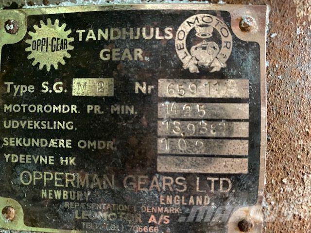  1,5 HK Thrige Gearmotor Motorer