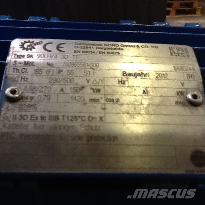  1,5 kW Nord E-Motor Motorer