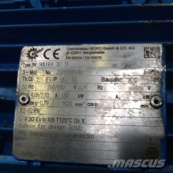 1,5 kW Nord E-Motor Motorer