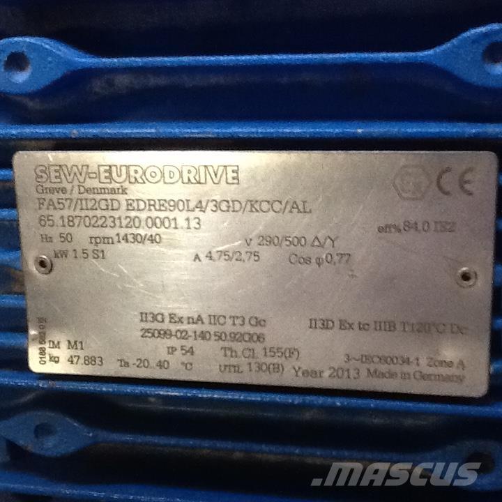  1,5 kW SEW E-Motor Motorer