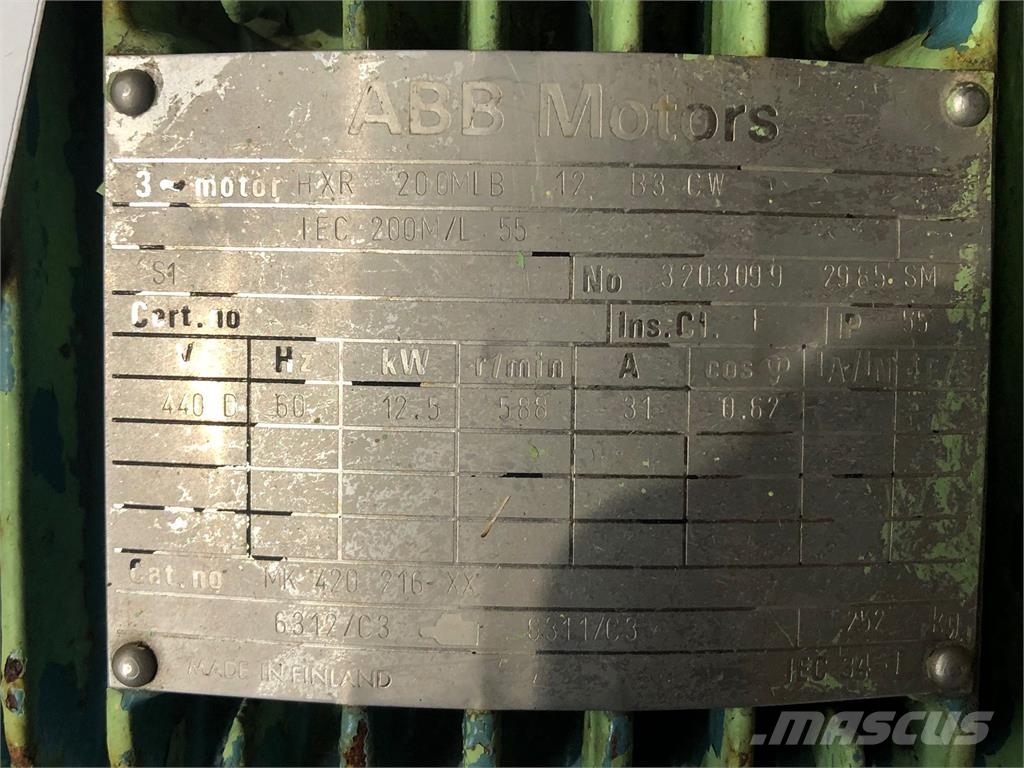  12,5 kW ABB E-Motor Motorer