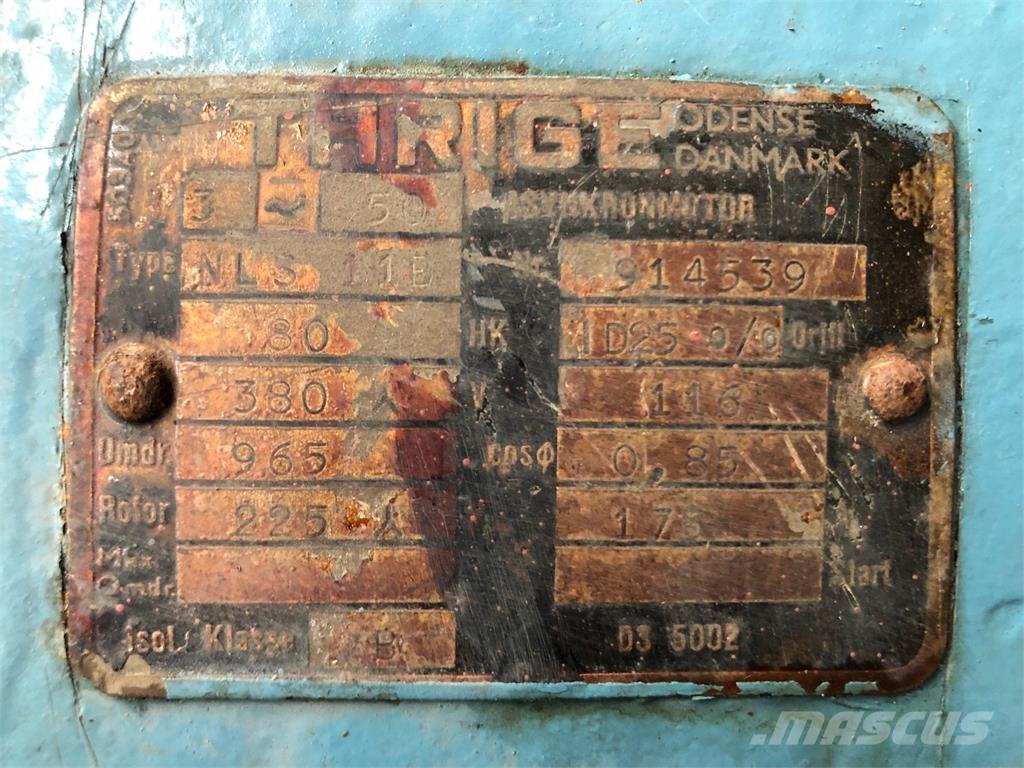  13,5 kW Thrige E-Motor Motorer