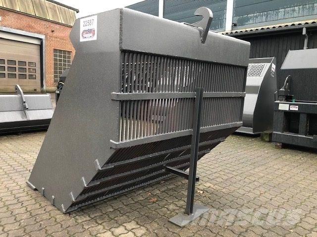  1550 mm Ribbeskovl Skuffer